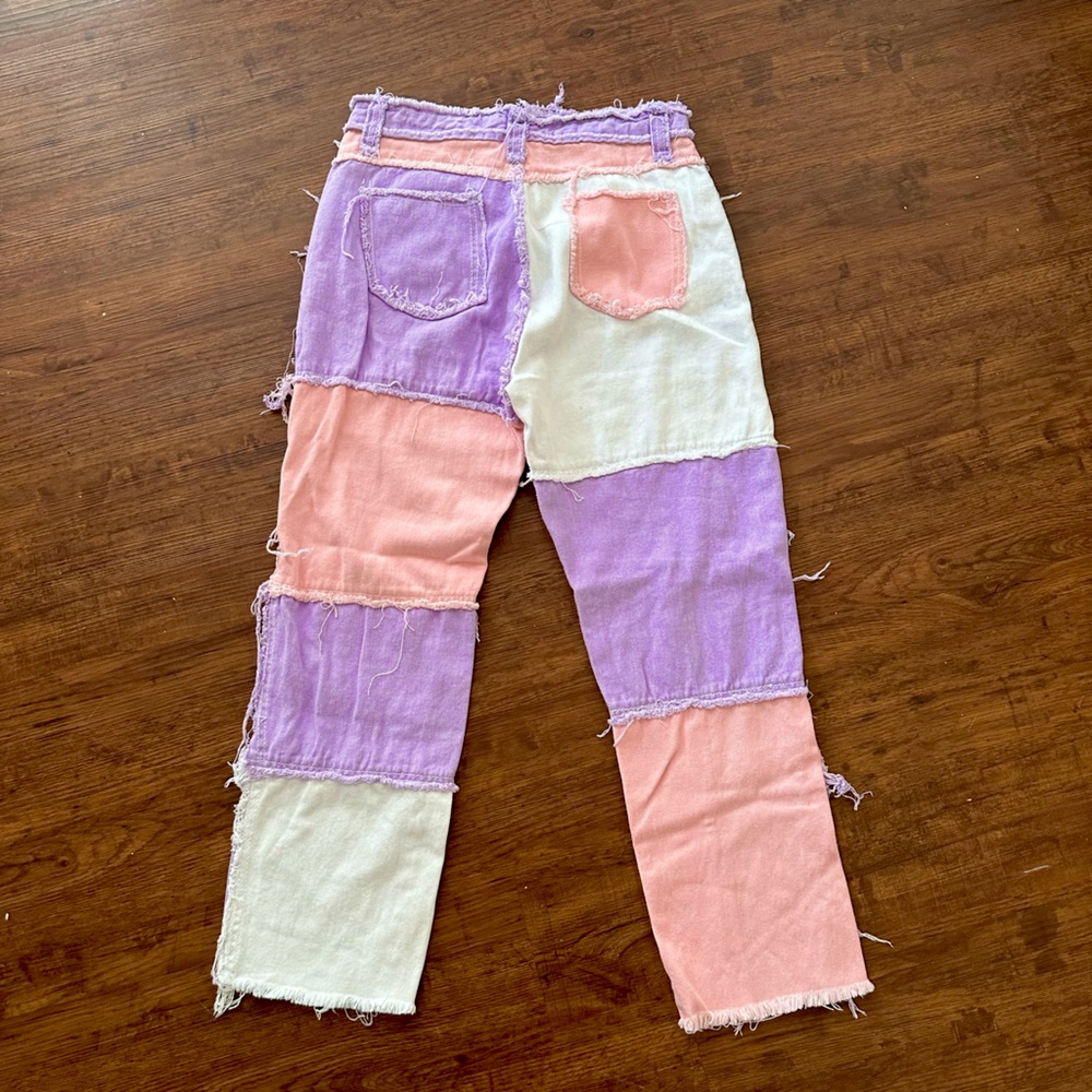 Pastel Patchwork Jeans!